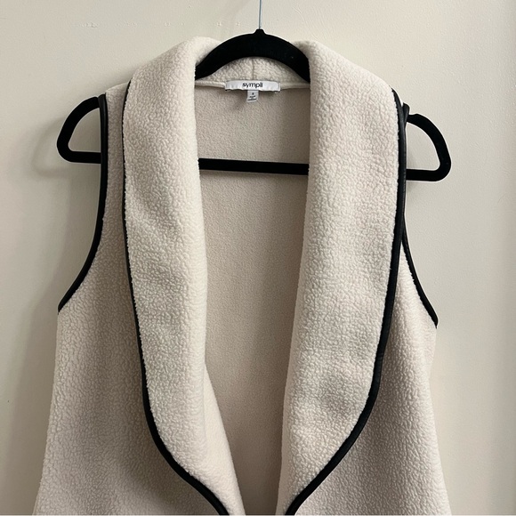 Sympli Polar Fleece Vest With Pockets Size Small - Picture 3 of 8